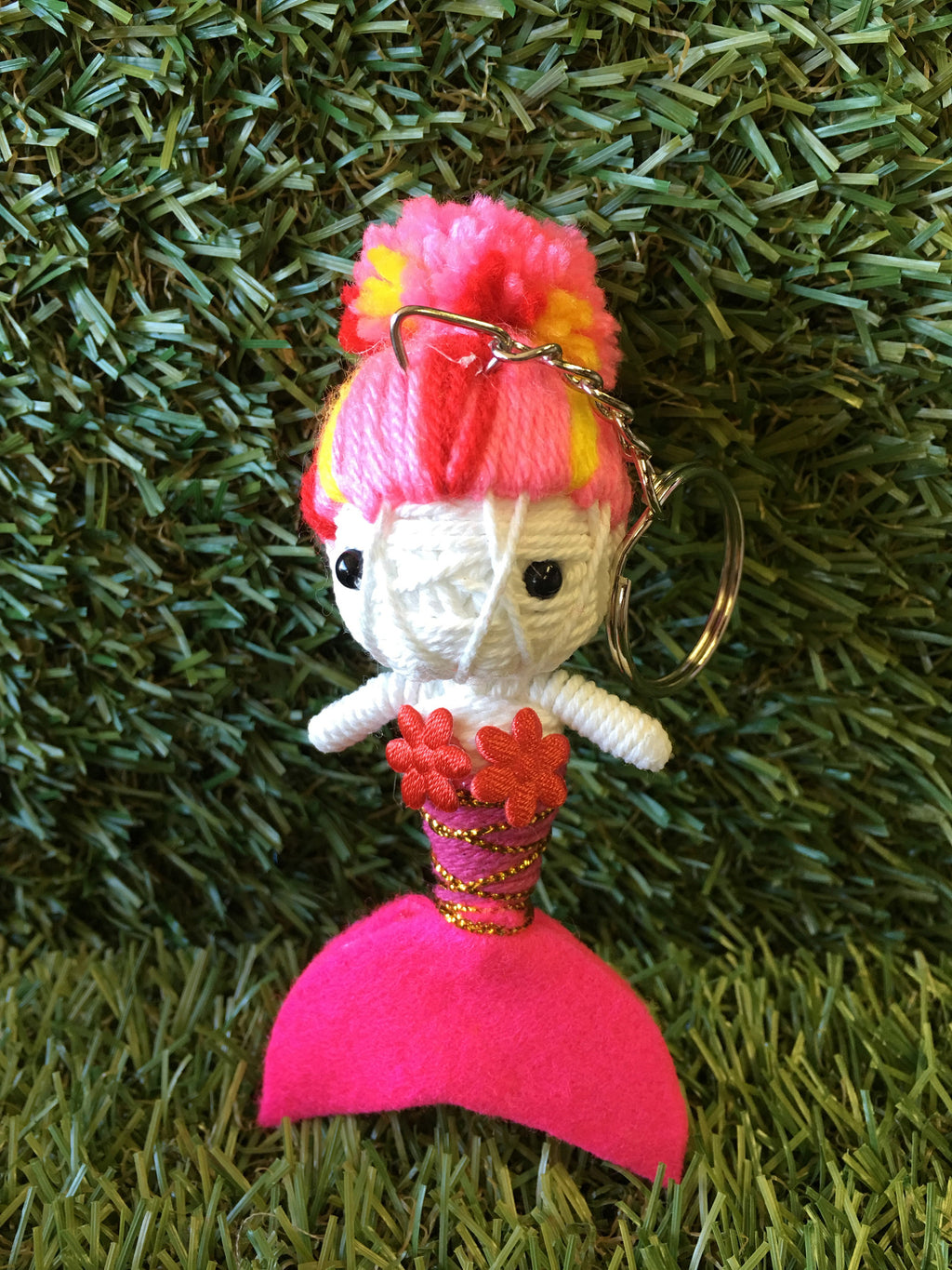 Yarn Keychain
