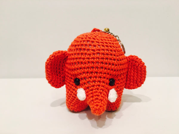Crochet Dolls- Elephant's Keychain